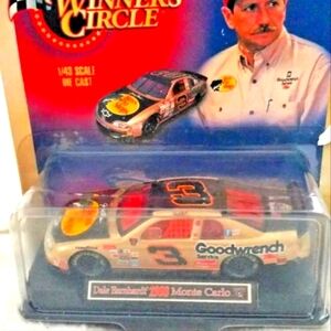 🆕Winners Circle 1/43 Die Cast Dale EARNHARDT 1998 MONTE CARLO Gold BASS P…